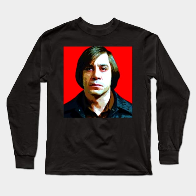 javier bardem Long Sleeve T-Shirt by oryan80